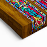 Durham Wall Art - Stained Glass Cathedral Window in North Carolina