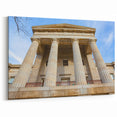 Historic Raleigh Landmark Poster - North Carolina Capitol Wall Art