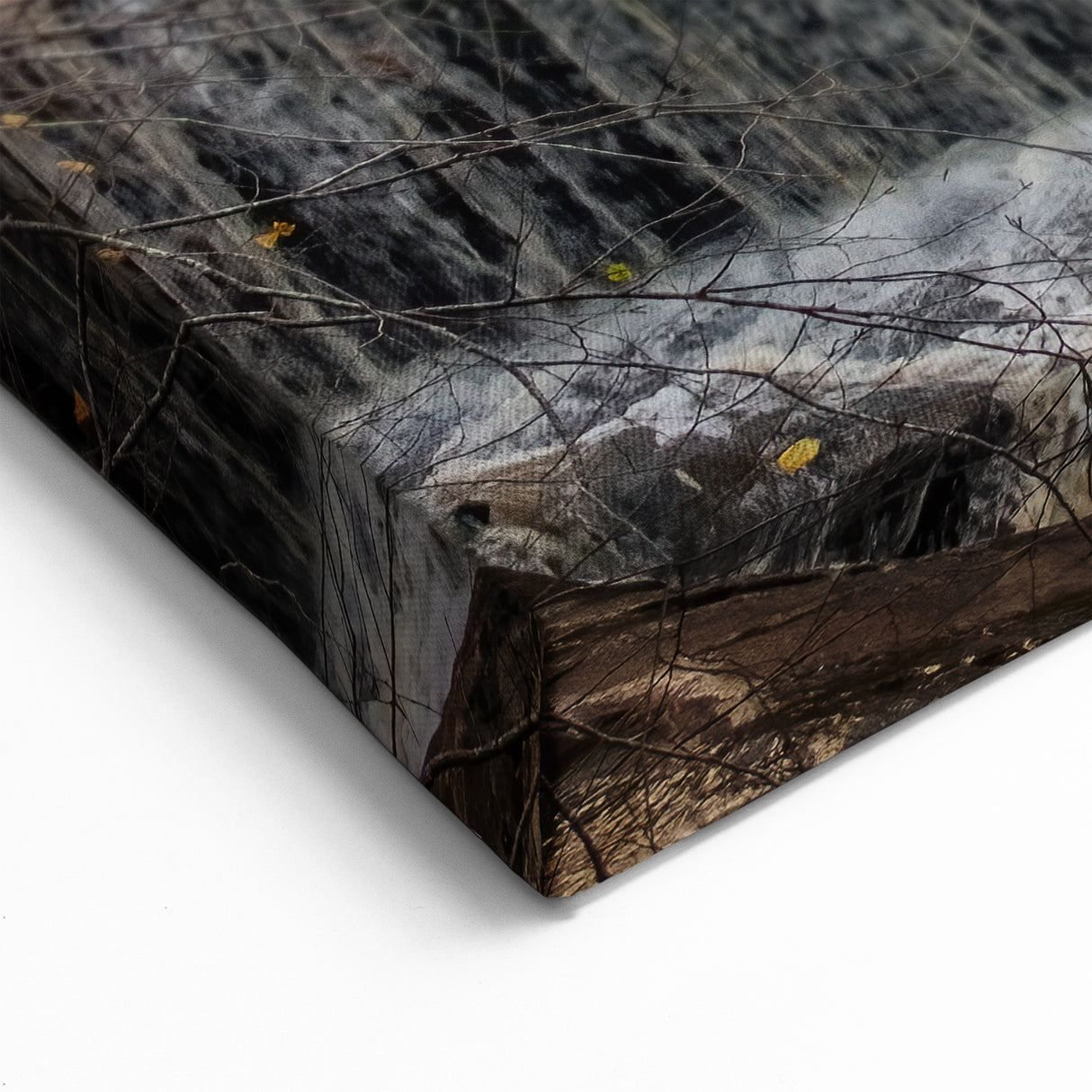 Historic Raleigh Mill Waterfall Art - Scenic North Carolina Wall Decor