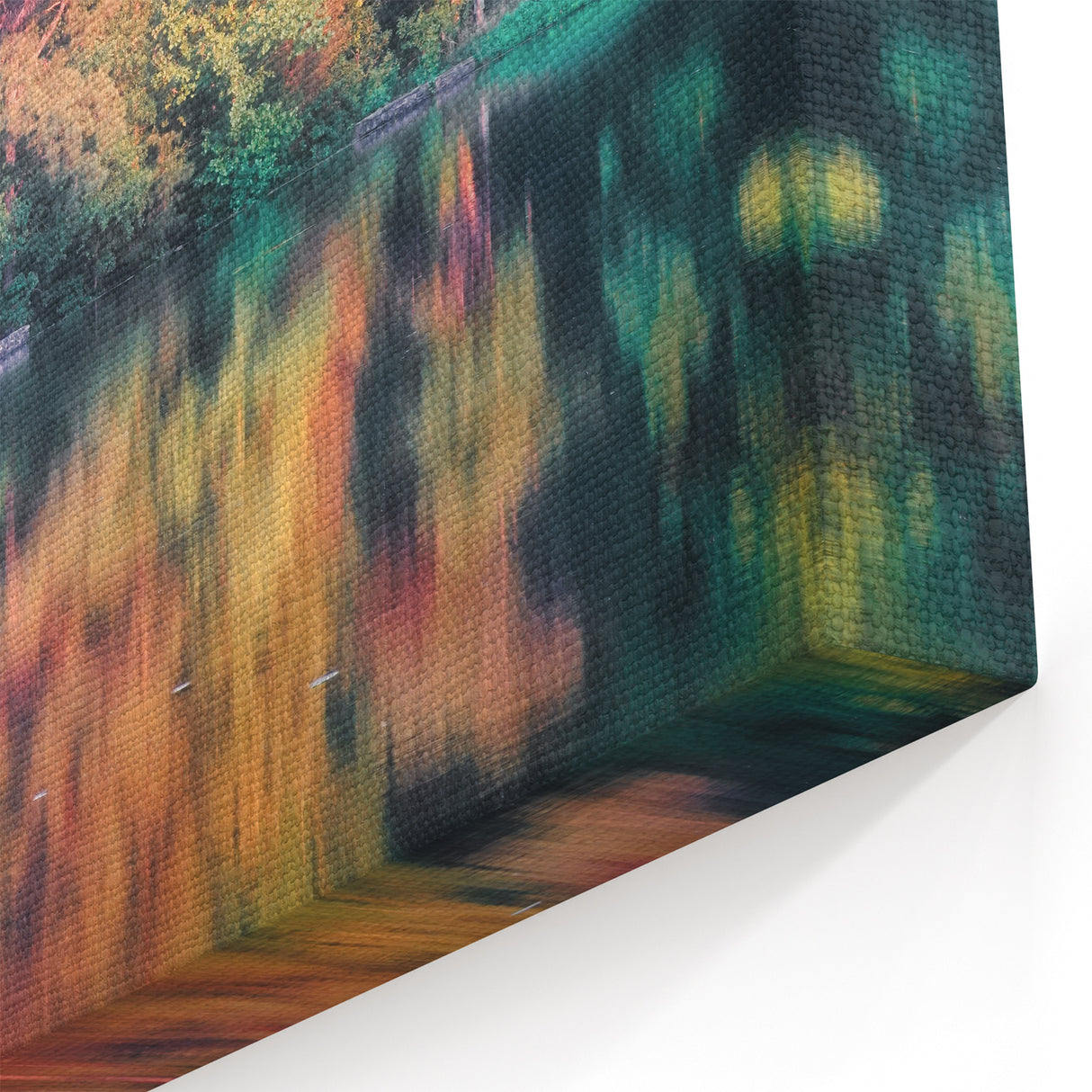 Raleigh Mill Reflections Art - Scenic North Carolina Lakeside Wall Decor