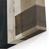 Mid Century Modern Geometric Art - Neutral Minimalist Stripes Decor