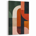 Mid Century Modern Geometric Wall Decor - Retro Minimalist Abstract Art