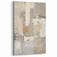 Mid Century Modern Abstract Art - Neutral Minimalist Geometric Decor
