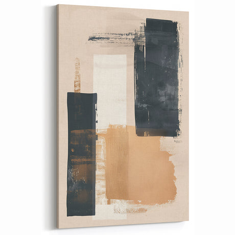 Vintage Modern Style Wall Art - Retro Minimalist Geometric Abstract