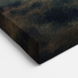 Misty Valley with Stream – Tranquil Countryside Landscape Wall Art