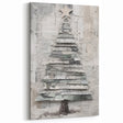 Musical Christmas Tree Art Print - Unique Layered Holiday Wall Decor