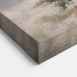 Holiday Wall Decorations - Snowy Pine Tree Print Christmas Framed Art