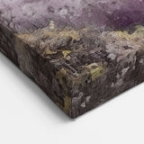 Countryside Wall Art – Serene Lavender Field with Farmhouses Print