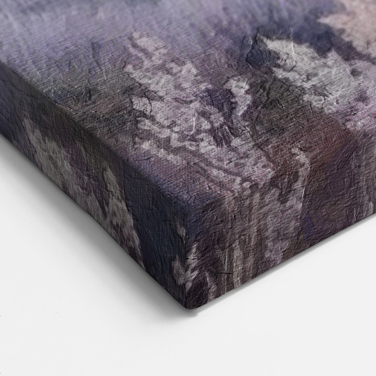 Lavender Fields Panorama – Countryside Landscape with Rolling Hills Art