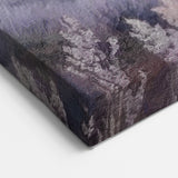 Lavender Fields Panorama – Countryside Landscape with Rolling Hills Art