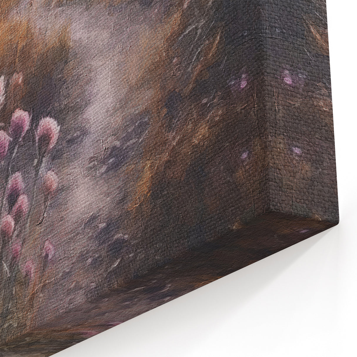 Sunlit Wildflowers in Meadow – Tranquil Countryside Path Wall Art