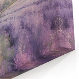 Dreamy Countryside Wall Art Landscape - Lavender Fields at Dusk