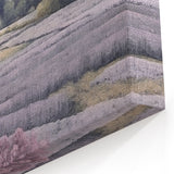 Lavender Fields with Cottage – Serene Pastoral Countryside Wall Art