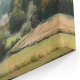 Rolling Hills in Farmhouse – Tranquil Countryside Wall Art Landscape