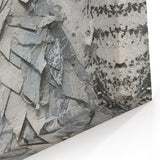 Textured Christmas Tree Art Print - Unique Holiday Wall Decor Accent