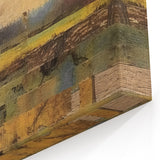 Rustic Landscape Wall Art - Autumn Scene for Farmhouse and Rustic Decor