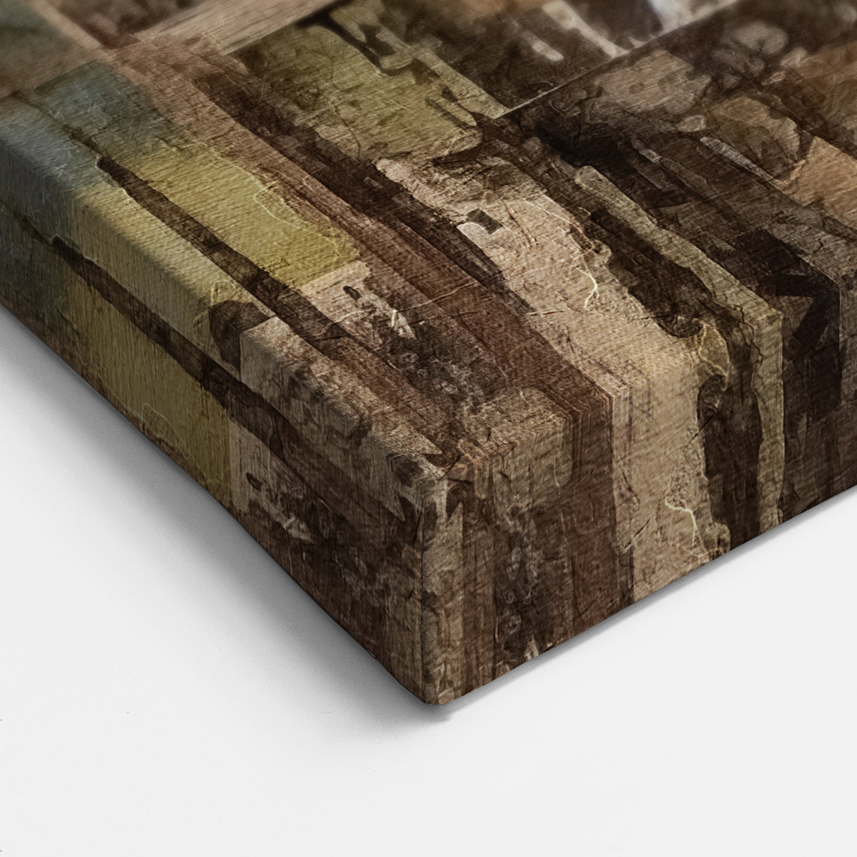 Rustic Landscape Wall Art - Autumn Scene for Farmhouse and Rustic Decor