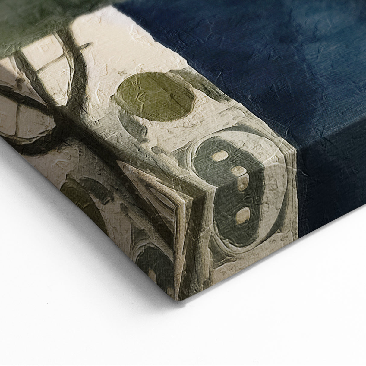 Abstract Rustic Wall Art - Textured Patterns for Farmhouse Decor