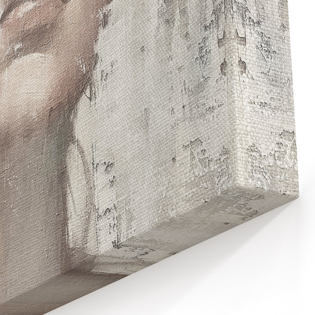 Modern Figurative Abstract Canvas Art - Contemporary Wall Decor Print