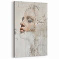 Elegant Abstract Figurative Canvas - Modern Minimalist Wall Art Decor