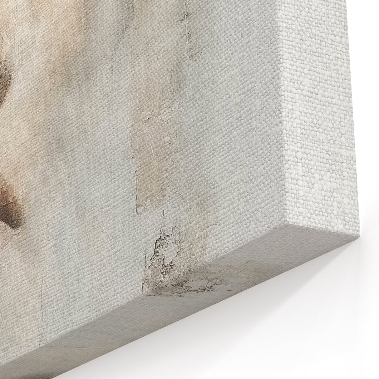 Dreamy Abstract Figurative Canvas Art - Modern Minimalist Wall Decor