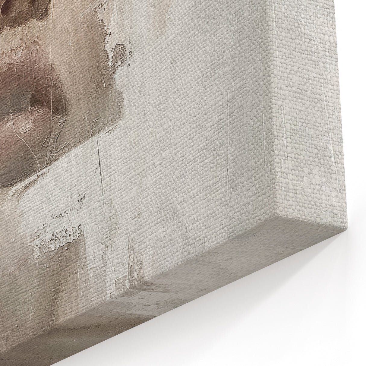 Elegant Abstract Figurative Art - Modern Minimalist Canvas Wall Decor