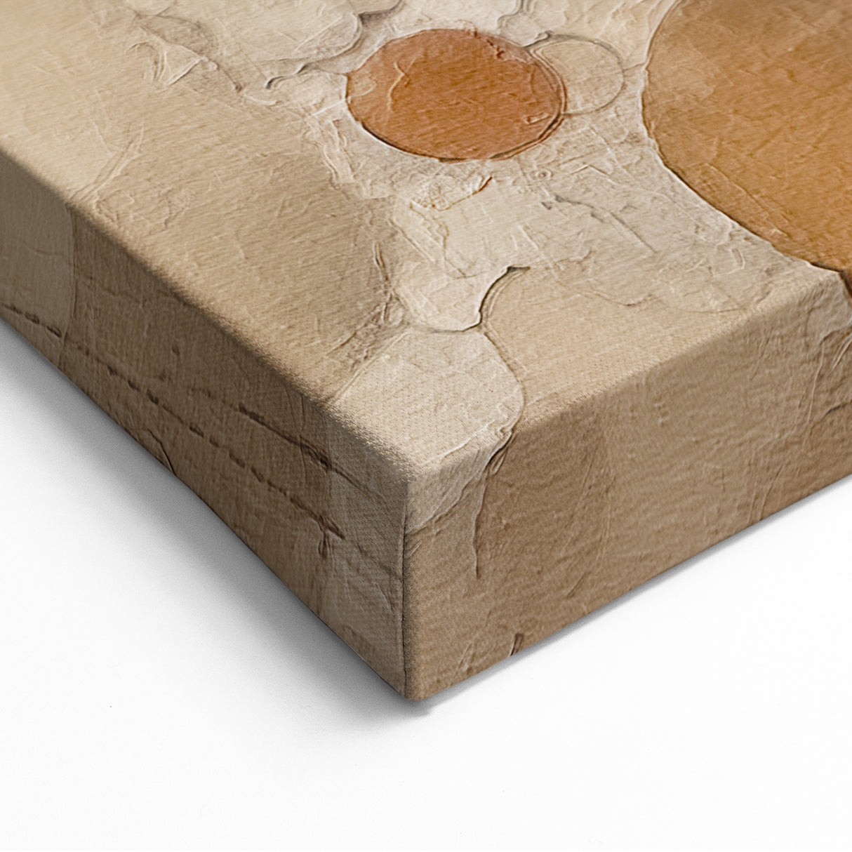 Bold Abstract Figurative Art - Modern Canvas Wall Decor with Blue & Gold