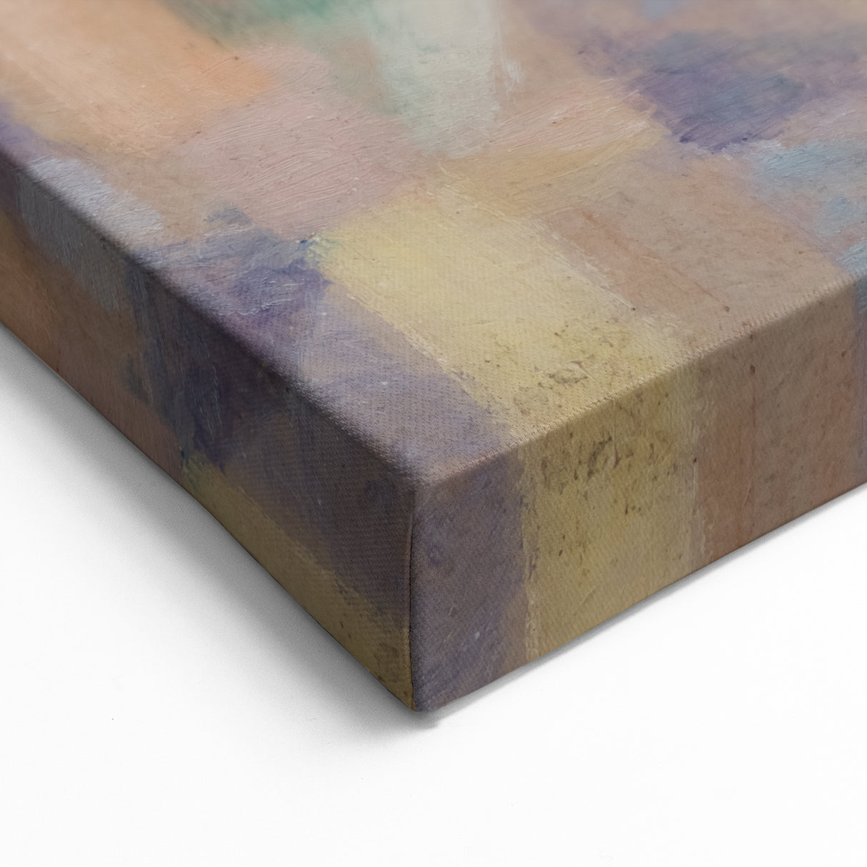 Abstract Geometric Cubism Art - Vibrant Modern Cubist Wall Decor