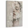 Abstract Human Figure on Canvas - Modern Figurative Wall Art Decor