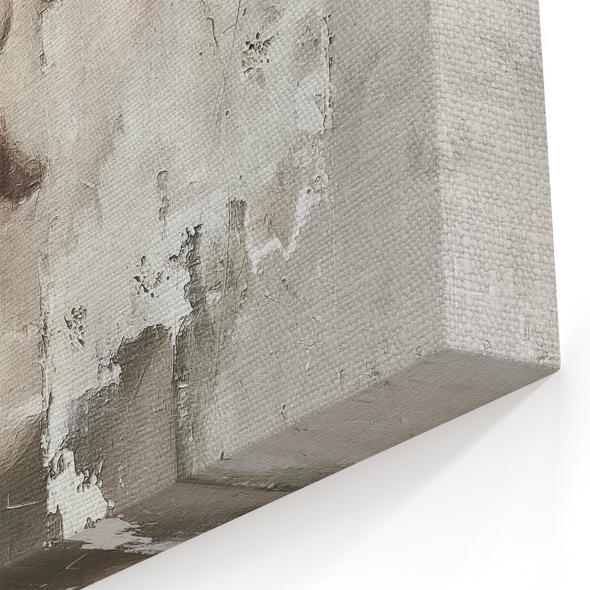 Abstract Human Figure on Canvas - Modern Figurative Wall Art Decor