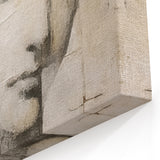 Abstract Human Figure Canvas Art - Modern Figurative Wall Decor