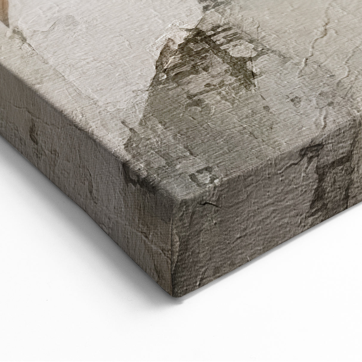 Abstract Human Figure Canvas Art - Modern Figurative Wall Decor