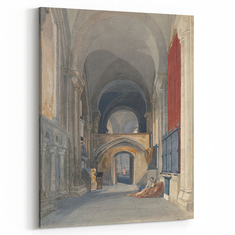 Medieval Wall Art - Gothic Norwich Cathedral North Aisle Interior Print
