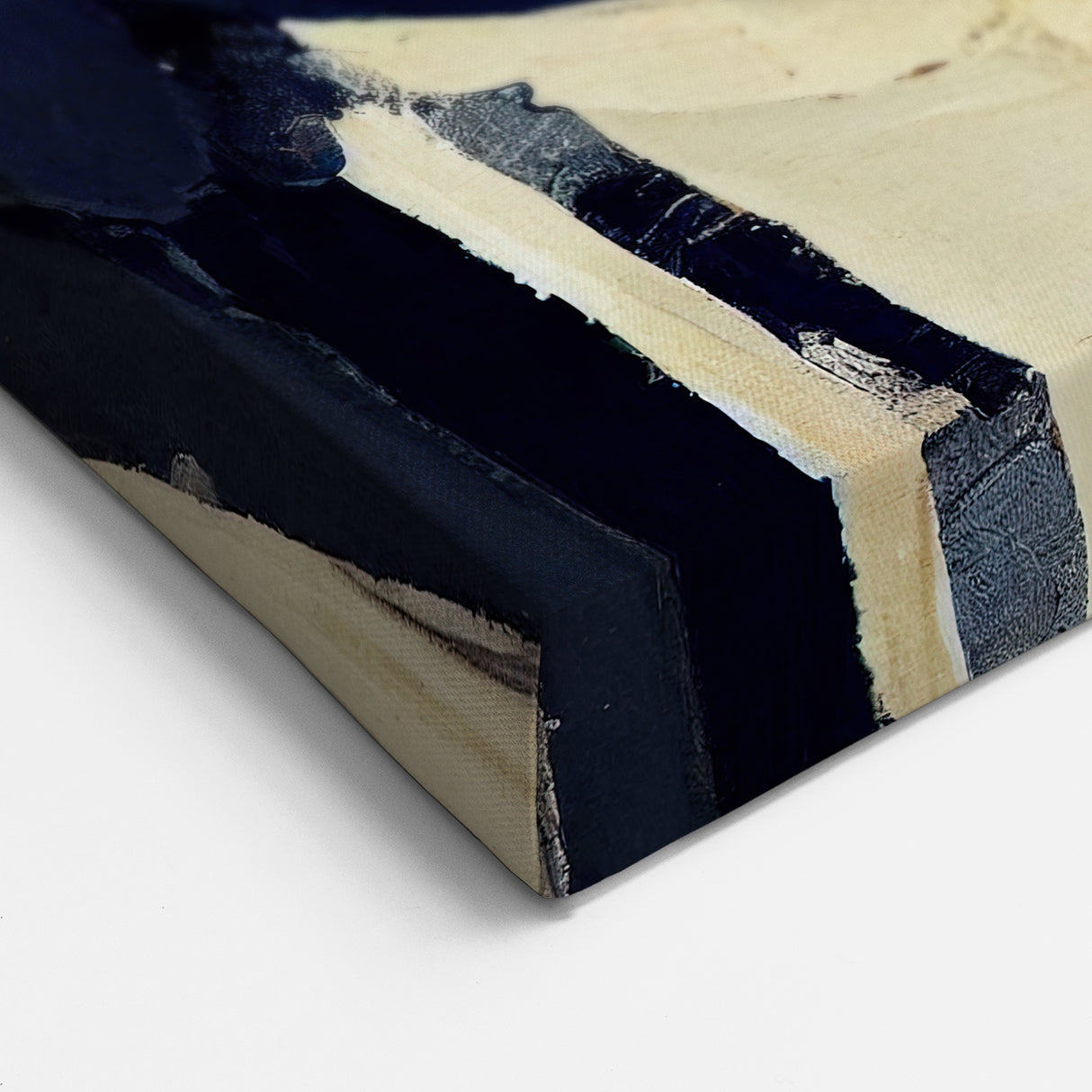 Contemporary Figurative Abstract Art - Rustic Cowboy Canvas Decor