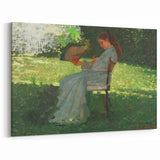 Realism Art Print – The Butterfly by Winslow Homer | Realistic Wall Art