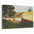 Realism Art Print – Warm Afternoon by Winslow Homer | Serene Pastoral Scene