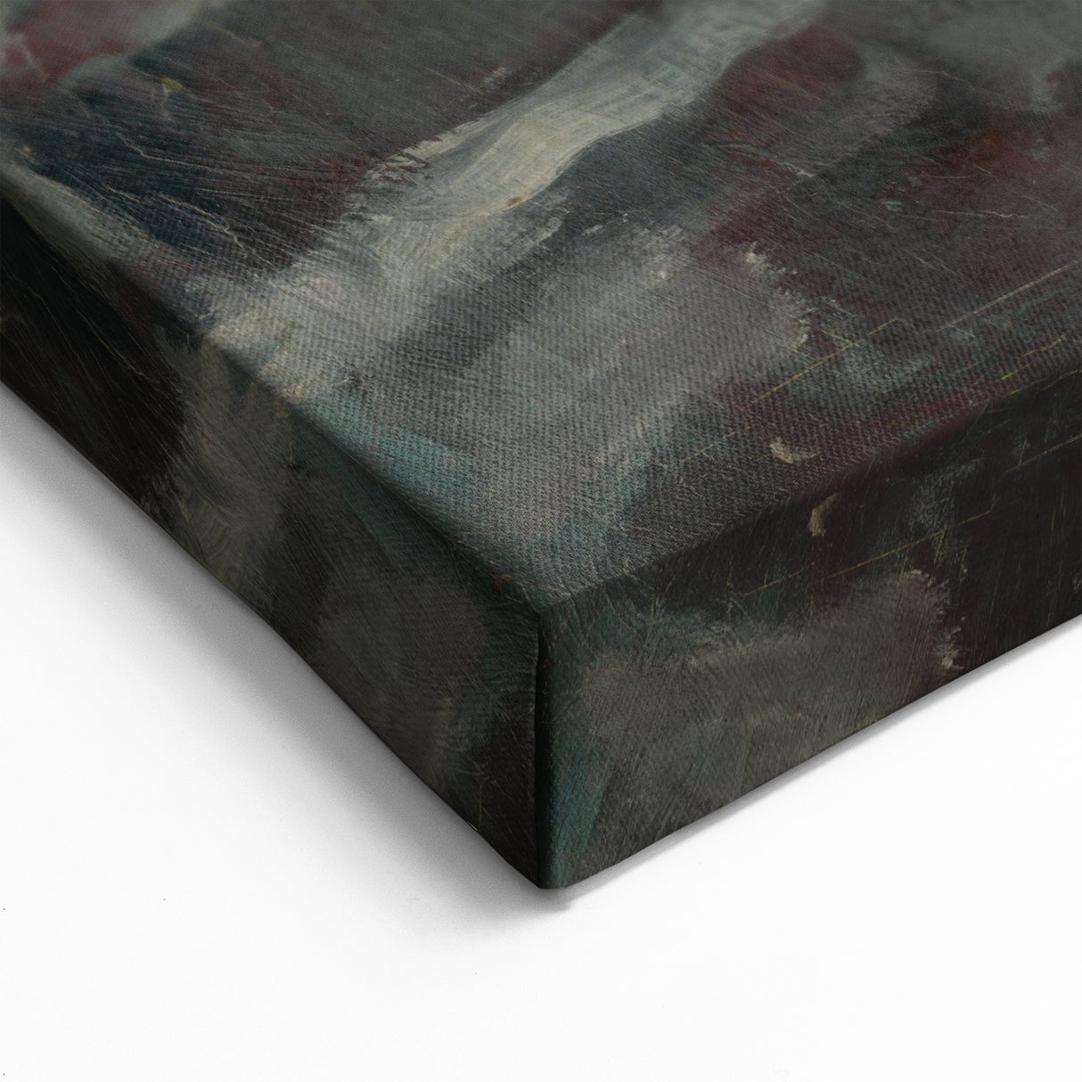 Realism Art Print – Miner | Dark and Atmospheric Industrial Scene