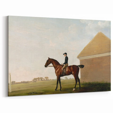 Classical Realism Painting - Turf with Jockey by George Stubbs Canvas