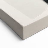 Abstract Black with White Block Art – Modern Minimalist Canvas Decor