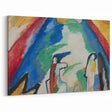 Abstract Mountain Landscape - Colorful Modern Wall Art Print