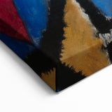 Abstract Mountain Landscape - Colorful Modern Wall Art Print