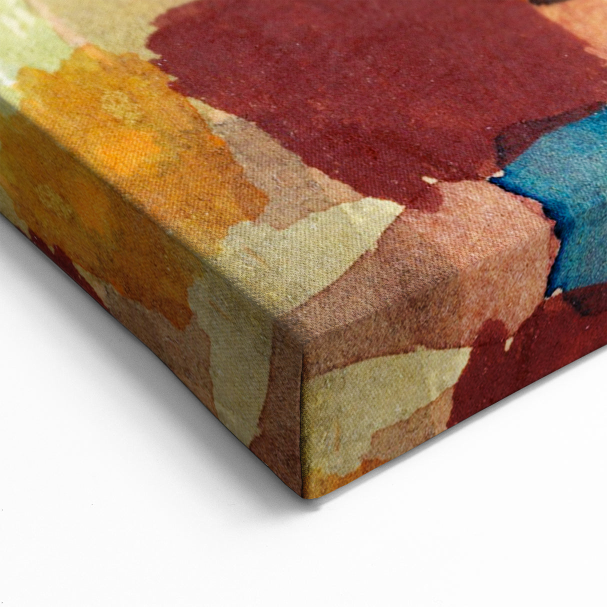 Abstract Modern Art Print in Earthy Tones - Contemporary Wall Decor
