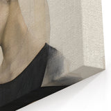Serene Minimalist Portrait Art - Modern Abstract Canvas for Home Decor
