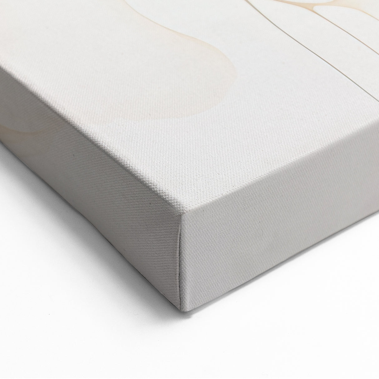 Flowing Orange and Black Abstract Art - Modern Minimalist Wall Decor