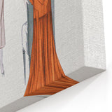 Elegant Art Deco Wall Art – Stylish 1920s Fashion Illustration