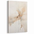 Soft Beige Abstract Art - Modern Minimalist Wall Decor for Interiors