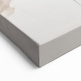 Soft Beige Abstract Art - Modern Minimalist Wall Decor for Interiors