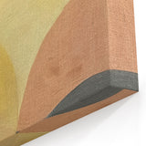 Minimalist Abstract Art Print - Warm Earth Tones Wall Decor