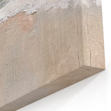 Minimalist Abstract Landscape Art Print - Neutral Earthy Tones