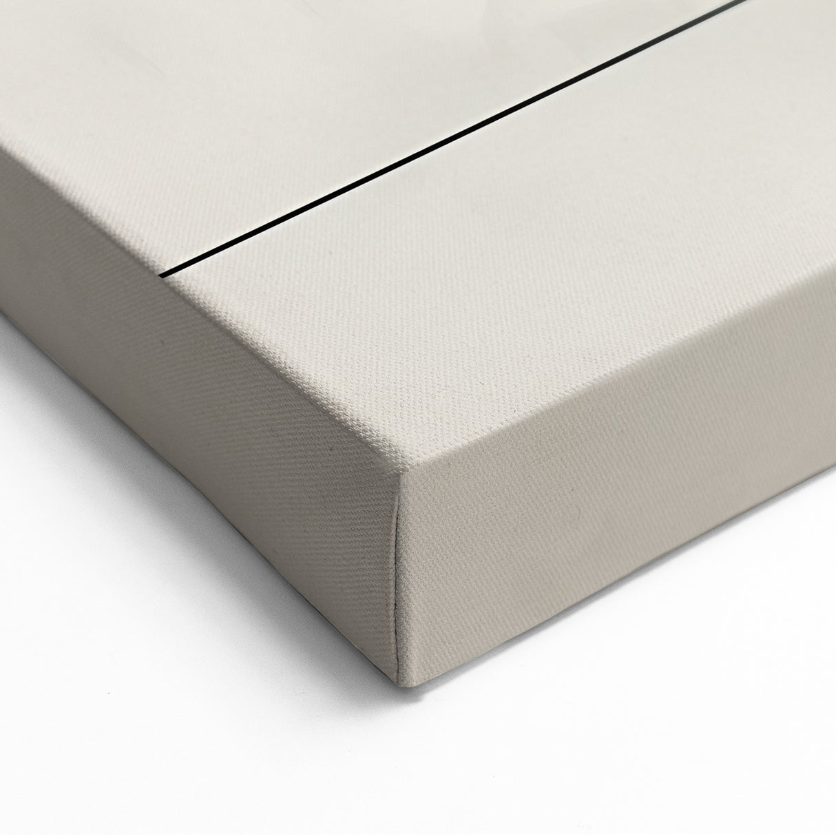 Geometric Art Print - Black Orange Red Abstract Design